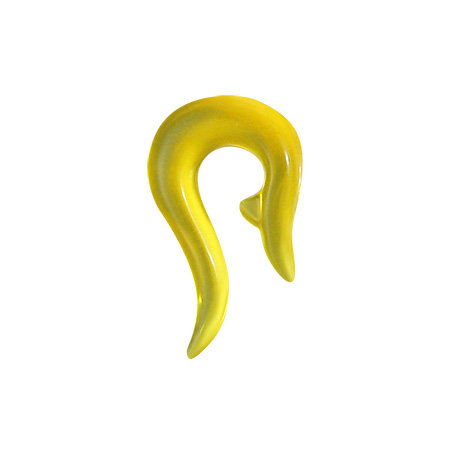 Expander do ucha kmeňový symbol 3mm, žltá