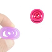 Flexibilný plug špirála rôzne farby 10mm, ružová