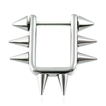 Oceľový piercing U-čkový so špicom