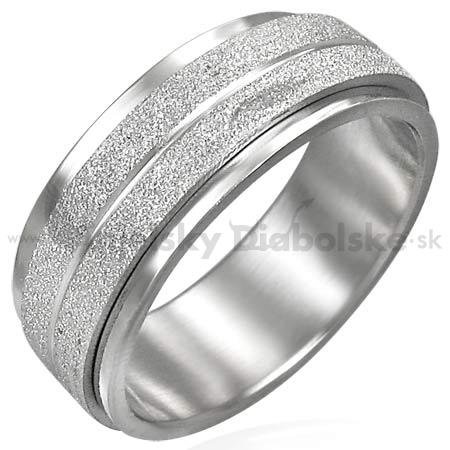 Oceľový prsteň-otáčajúci pieskový vzor