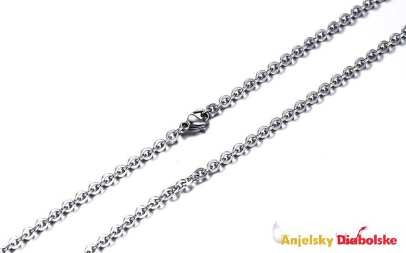 Oceľová retiazka ovály 2,5mm