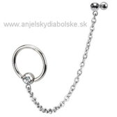 Piercing z chirurgickej ocele