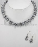 Súprava-náhrdelník,náušnice nepravé perly