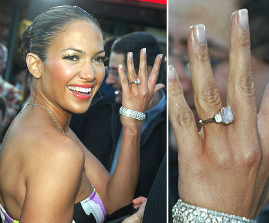 Jennifer Lopez a jej zásnubný prsteň